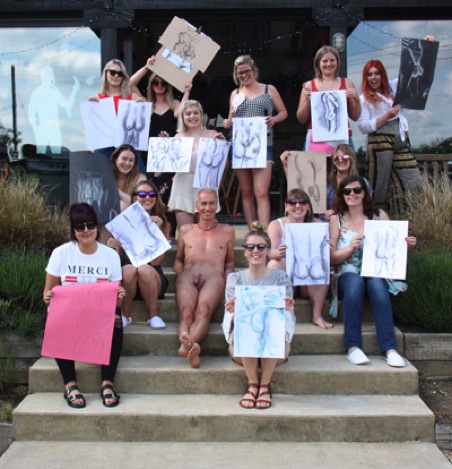 hen party nude model norfolk